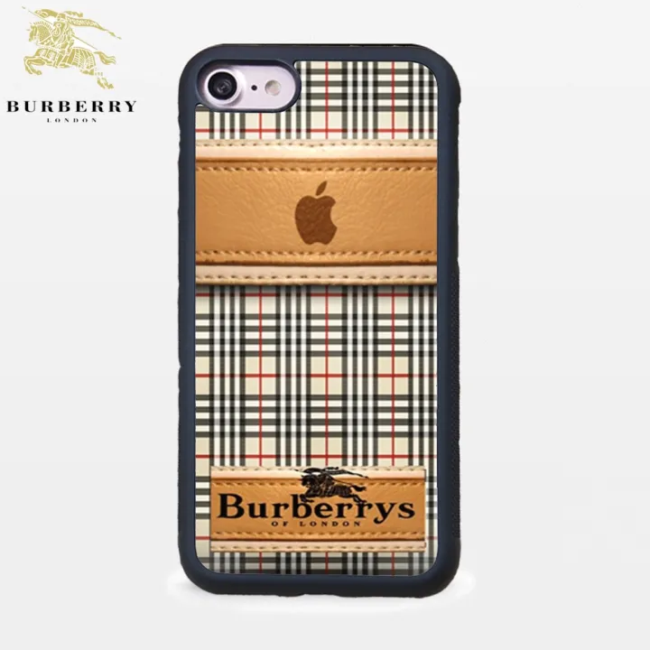 Burberry เคสโทรศัพท์เคส iPhone สำหรับ iPhone 13 12 11 Pro Max 6 6S 7 8 Plus  X XR XS Case Cover 