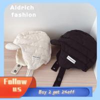 ALDRICH หมวกคลุมศีรษะเด็กทารกกันลมแฟชั่นผ้าคอตตอนหนา1-4Y เด็กหมวกฤดูใบไม้ร่วง Lei Fang เครื่องป้องกันหูหมวกสาวเด็กหญิง