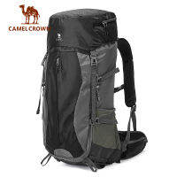 CAMELCROWN 50L กระเป๋าเป้สะพายหลัง,กระเป๋าเดินทางจุของได้เยอะไฟเบาเป็นพิเศษ