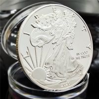 【CC】✢✗  Statue of Liberty Coin plated Commemorative Collection new home decoration