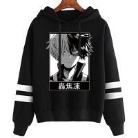 2023 NewMy Hero Academia Shoto Todoroki พิมพ์ Hoodies อะนิเมะลายผู้ชาย Hooded Sweatshirt เสื้อแจ็คเก็ต Hoddie