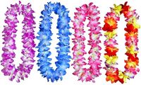 Artificial Flowers Wreath Hawaiian Leis for Home Weeding Party Garden Party For Adults And Kids Tropical Luau Party Decorations