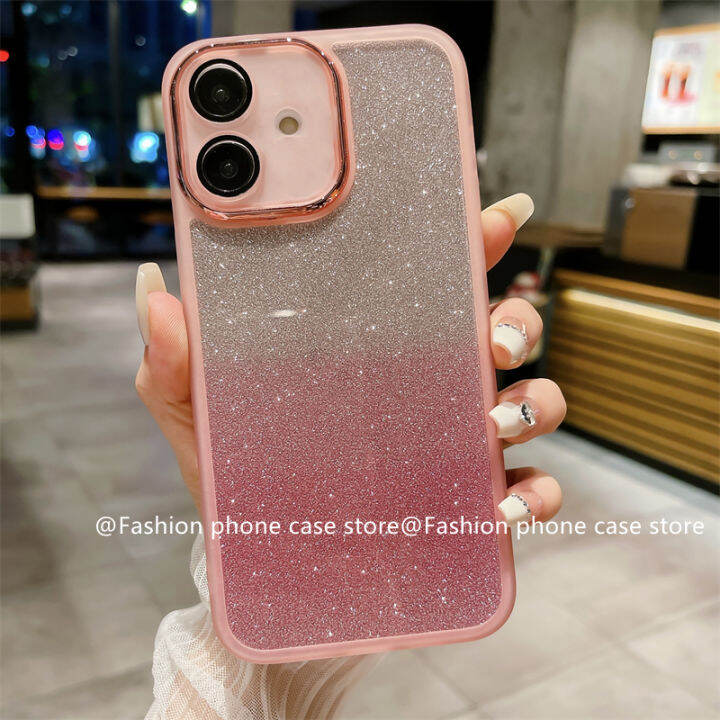 phone-case-เคส-vivo-y27-y78-4g-5g-เคสใสของแข็งสีแวววาวเลนส์ในตัวฟิล์มป้องกันฝาหลังนุ่ม-vivoy27-2023