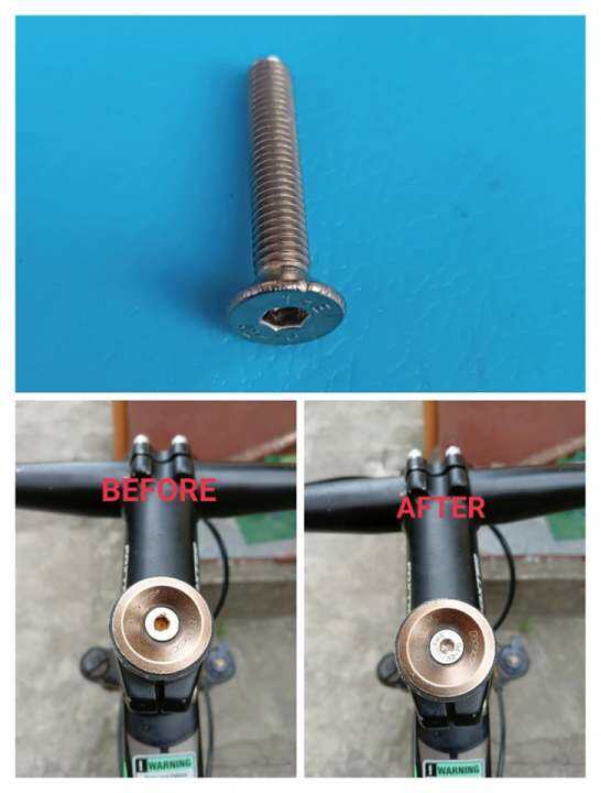 Bike Stem Cap Bolt Stainless Lazada PH