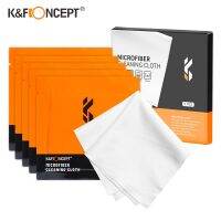 K F Concept 5Pack Individually Vacuum Wrapped Microfiber Cleaning Cloths for Camera Lens Glasses Phones LCD Screens