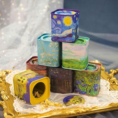 【CW】✠  Tin Can Storage kit for Herb Chocolate Spices and Crafts