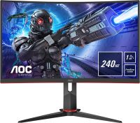 AOC C32G2ZE/75 31.5" VA Curved 240Hz 0.5ms.(VA,HDMI,DPP) สินค้าประกัน 3 ปี