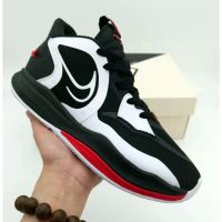 Hot ! 【Original】 ΝΙΚΕ Kyri- 5 Low Top Mens Fashion Basketball Shoes Trendy Sports Sneakers BlackWhiteRed {Free Shipping}{Limited Time Offer}