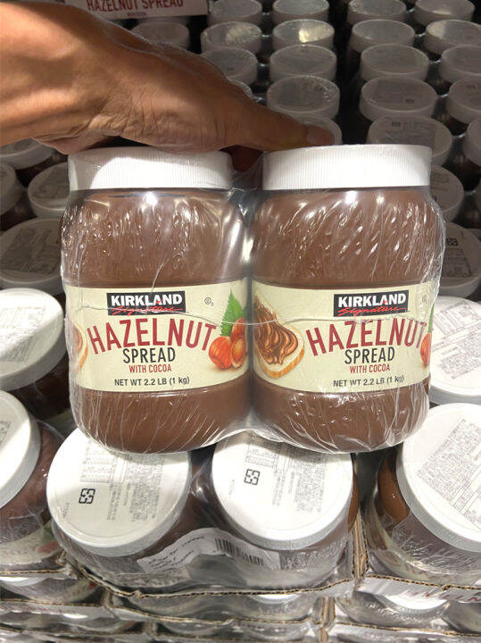 Costco opener Kirkland Kirkland Hazelnut Chocolate Cocoa Spread 1KG