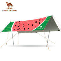 CAMELCROWN ที่ร่มบังแดดแผ่นผ้าเต็นท์กันรังสียูวีกลางแจ้งกันน้ำปิกนิก