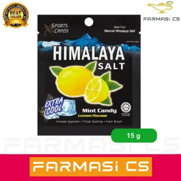 BIG FOOT Himalaya Salt Sports Candy Extra Cool Lemon 15g 