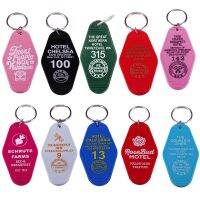 Creativity Classic New York Hotel Chelsea Keychain Keyring Motel Key Various Color Good Looking Key Buckle Fashion Jewelry Gifts