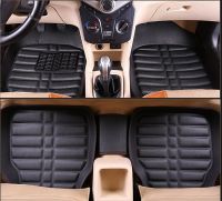 Universal car floor mats all models for mitsubishi pajero sport lancer grandis mitsubishi outlander 2008-2017 car accessories