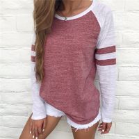 ▤  2021 New Spring Autumn T-shirts for Women Casual Big Size S-5XL Long Sleeve Oversized t Shirts Ladies Tops Blusas Mujer Tees