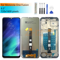 สำหรับ Motorola One FUSION จอแสดงผล LCD Touch Screen Digitizer ASSEMBLY สำหรับ Moto One FUSION Display REPLACEMENT Parts