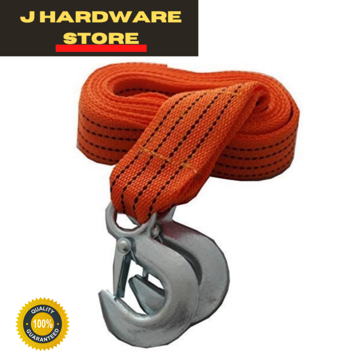 3000KG HEAVY DUTY CAR PULL TOWING ROPE TOWING CABLE NYLON Lazada PH