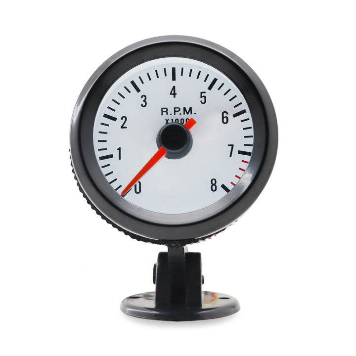 Tach Gauge Meter 12V Car Tachometer Blue LED 08000RPM Digital Display