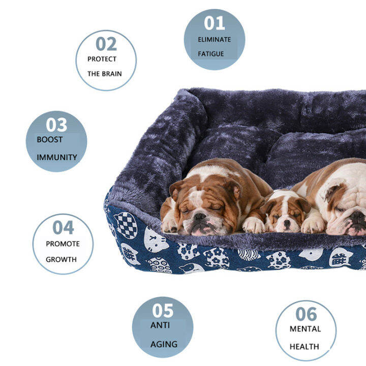 ที่นอนสัตว์เลี้ยง-pet-bed-ที่นอนแมว-ที่นอนสุนัข-หมา-เบาะแมว-เบาะหมา-เบาะรองนอน-แบบสี่เหลี่ยม-pa06