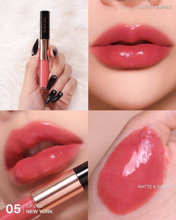 เปิดตัว-kathy-amrez-lip-duo-matte-amp-shine-ลิปดูโอ-presale-วันแรกยอดขายกว่า1หมื่นแท่ง