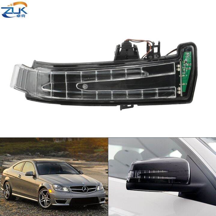 ZUK LED Rearview Mirror Turn Signal Flasher Light Turning Lamp For