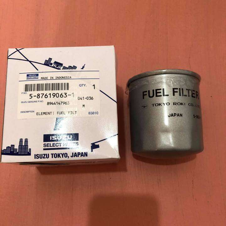 ORIGINAL/GENUINE ISUZU CROSSWIND/HILANDER/FUEGO/TFR FUEL FILTER Lazada PH