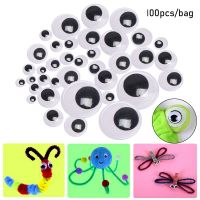 100Pcs Puppet Making Eyes Accessories NOT Self-adhesive Dolls Stuffed