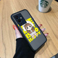 เคสโทรศัพท์ Infinix Note 12 Pro 5G Samsung Galaxy S21 FE 5G สวยน่ารักซนการ์ตูนตาโตเด็กผู้หญิงมีน้ำค้างแข็งโปร่งใสกรอบโทรศัพท์แข็งกันกระแทกฝาครอบหลังเต็มรูปแบบเคสป้องกันกล้อง