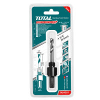 TOTAL ?? ก้านสำหรับใส่โฮลซอ รุ่น TAC4201 ขนาด 3/8 นิ้ว (9.5มม.) Bi-Metal เจาะเหล็ก เจาะอลูมิเนียม เจาะไม้ เจาะพีวีซี แกนจับโฮลซอ เครื่องมือช่าง