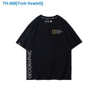 ○✆ York Hewlett The American association of China national geographic magazine photography camera tourism outdoor discovery channel short sleeve T-shirt clothing