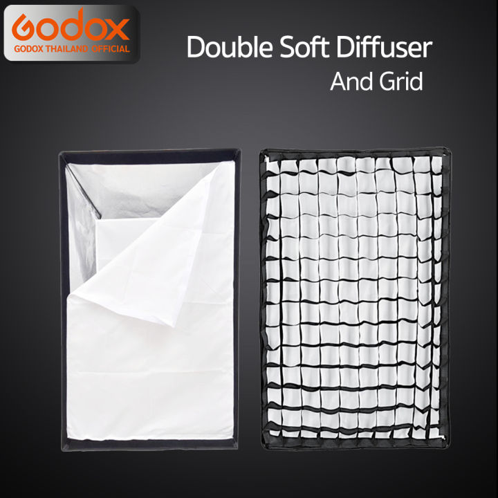 godox-softbox-sb-gusw-70-100-cm-with-grid-bowen-mount-quad-umbrella-softbox-วิดีโอ-รีวิว-live-ถ่ายรูปติบัตร