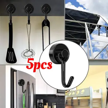 Suction Cup Hooks 8pcs Magnets Magnetic Circular Kitchen Home