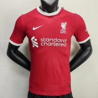 [เวอร์ชั่นผู้เล่น] 2324 New Liverpool Home Soccer shirt high Quality shirt SHORT Sleeve Soccer SHIRT