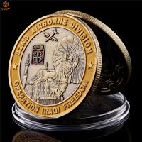 Saint George Operation Iraqi Freedom 82nd Airborne Division Military Challenge Commemorative Coin Collectibles
