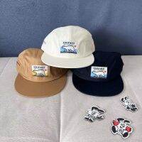 [High Quality] Japan HUMAN MADE polar bear patch flat brim baseball cap cap