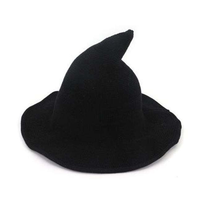 1pcs-witch-hat-woolen-for-hats-magical-decoration-caps