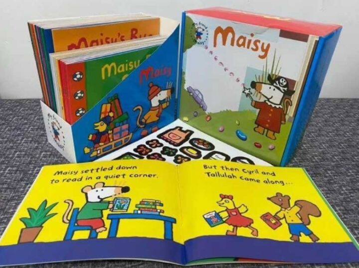 maisy-first-experience-box-set-หนังสือภาษาอังกฤษอ่านง่ายๆ-ภาพ-สีสัน-และเนื้อหาน่ารักจะช่วยให้น้องๆ-รักการอ่านมากขึ้น