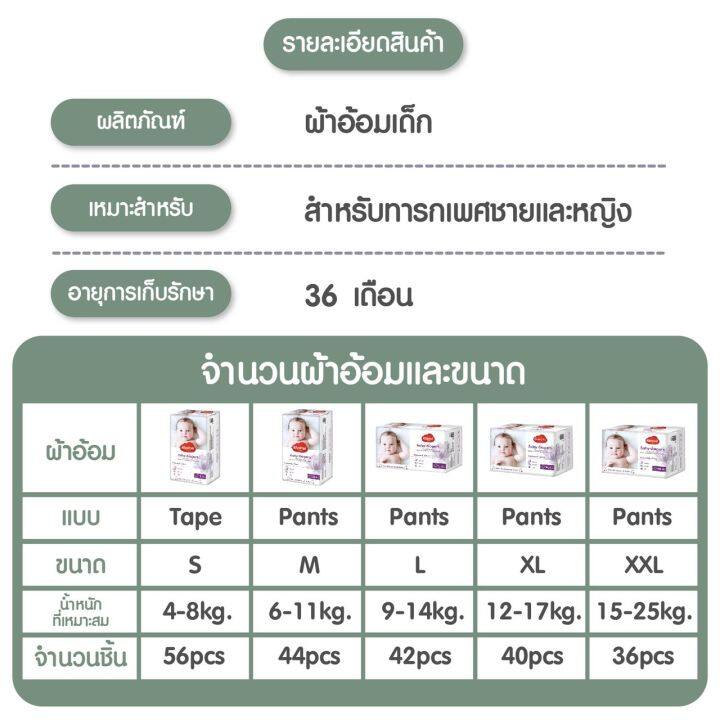 แพมเพิส-kissme-baby-pants-ผ้าอ้อมเด็กสำเร็จรูป-แพมเพิสเด็ก-แพมเพิสแบบเทป