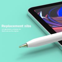 1/2pcs Pencil Tip Spare Nib Replacement Tip ABS Transparent Replacement Tip for Apple Pencil Gen 1/2 iPad Stylus Pen Spare Nib