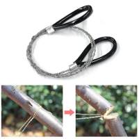 Portable Gear Pocket Outdoor String Wire Saw Carbon Ring Scroll Travel Camping Hand Stainless Steel Rope Chain Saws Wood Tools