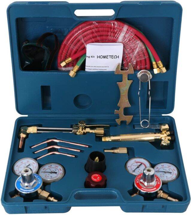 Portable Gas Welding Torch Kit with Oxygen Acetylene Hose | Lazada PH