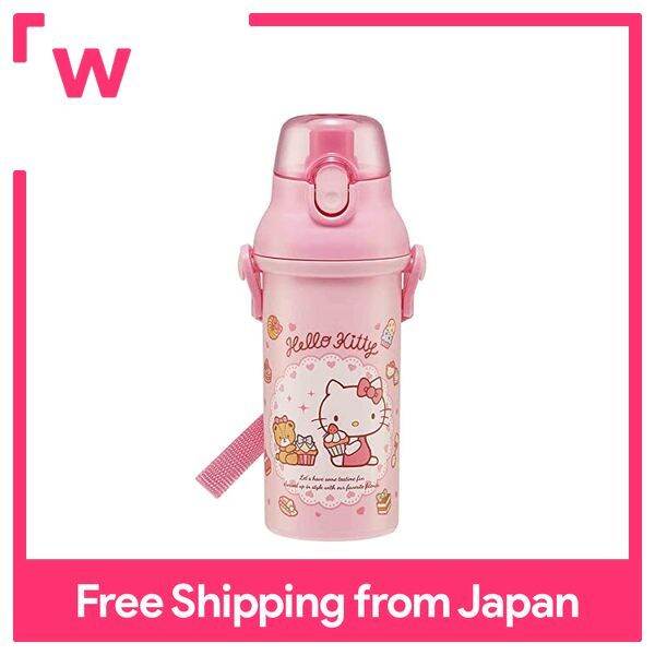 Skater Water Bottle Hello Kitty Sweets 480ml Children's Girl Plastic