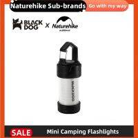 Zhaoyunling22 Naturehike X Blackdog เต็นท์อเนกประสงค์ตะเกียงตั้งแคมป์น้ำหนักเบาเครื่องมือยังชีพแบบพกพากลางแจ้งปีนเขาไฟฉายจิ๋ว