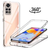 360เคสสำหรับ Xiaomi ซิลิโคนเต็ม10T 11T 12T F3 Poco X3 M4 NFC Pro Redmi Note 11 10 9 8 Pro 11S 9C 9A ฝาครอบกันกระแทกสองชั้น