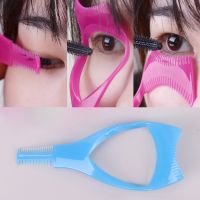 ✱™ Eyelash Tools 3 in 1 Makeup Mascara Shield Guide Guard Curler Eyelash Curling Comb Lashes Cosmetics Curve Applicator Comb