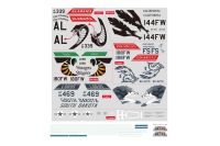 FMS 70มิลลิเมตร Ducted พัดลม EDF เจ็ท F16 F-16 V2รูปลอกแผ่นสติกเกอร์ FMSRF121 RC เครื่องบินรุ่นเครื่องบิน Aricraft Avion อะไหล่