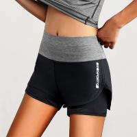 【CW】 Summer Yoga Shorts Women Casual Stretch Strethcy Patchwork Sport Yoga Short Pants Clothes Outdoor Running Sport Shorts Fitness