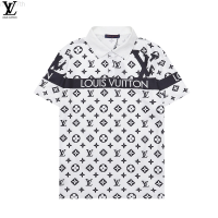 【high quality】  L&amp;v Casual Polo Shirt, Printed with Icon Logo, Street Fashion, Classic Style. S-6XL