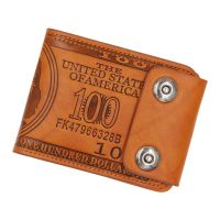 2022 Men 39;s Short Wallet Pressure Change Magnetic Buckle Wallet Double Line Foldable PU Leather Wallet Hundred Dollar Bill Wallet