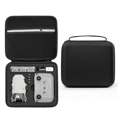 PLZ สำหรับ DJI Mini 2 SE แข็งกันแรงกระแทกกระเป๋าเก็บของสำหรับพกพาขนาด: 28X23X10ซม. (สีดำ)