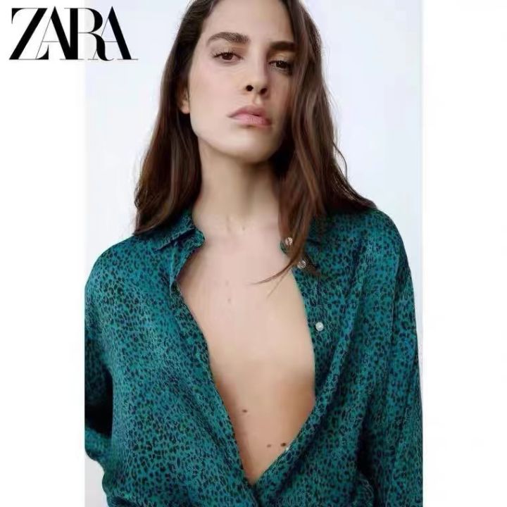 zara-ฤดูใบไม้ร่วงและฤดูหนาว-ใหม่-เสื้อผ้าผู้หญิง-พิมพ์ลาย-ผ้าไหมซาติน-เสื้อเชิ้ตแขนยาว-x1